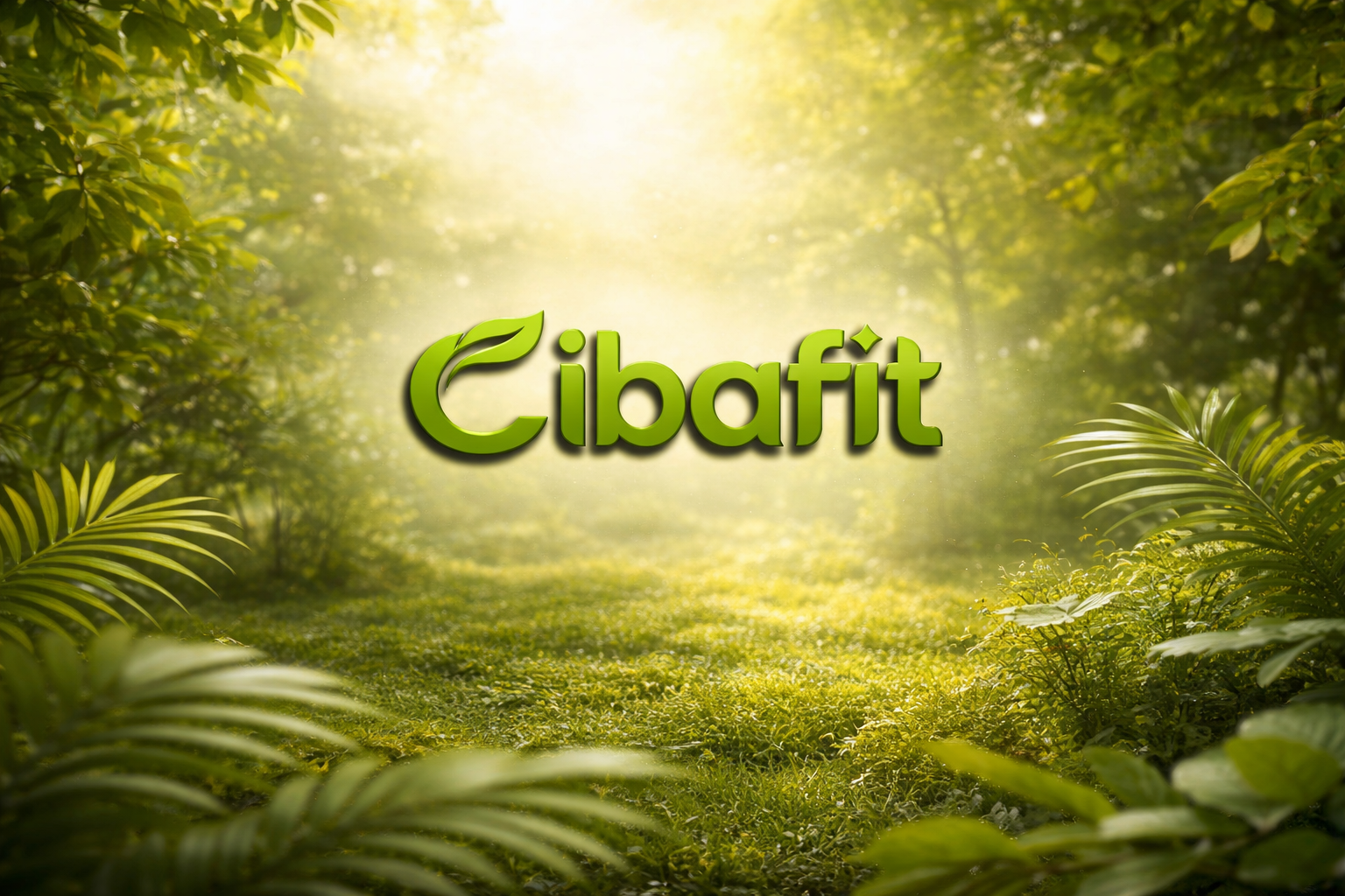CibFit logo in a lush green forest