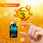 Premium Omega-3 Fish Oil (60 Softgels)
