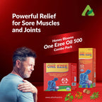 Honey Blooms One Ezee Oil – Fast Relief for Muscle &amp; Joint Pain