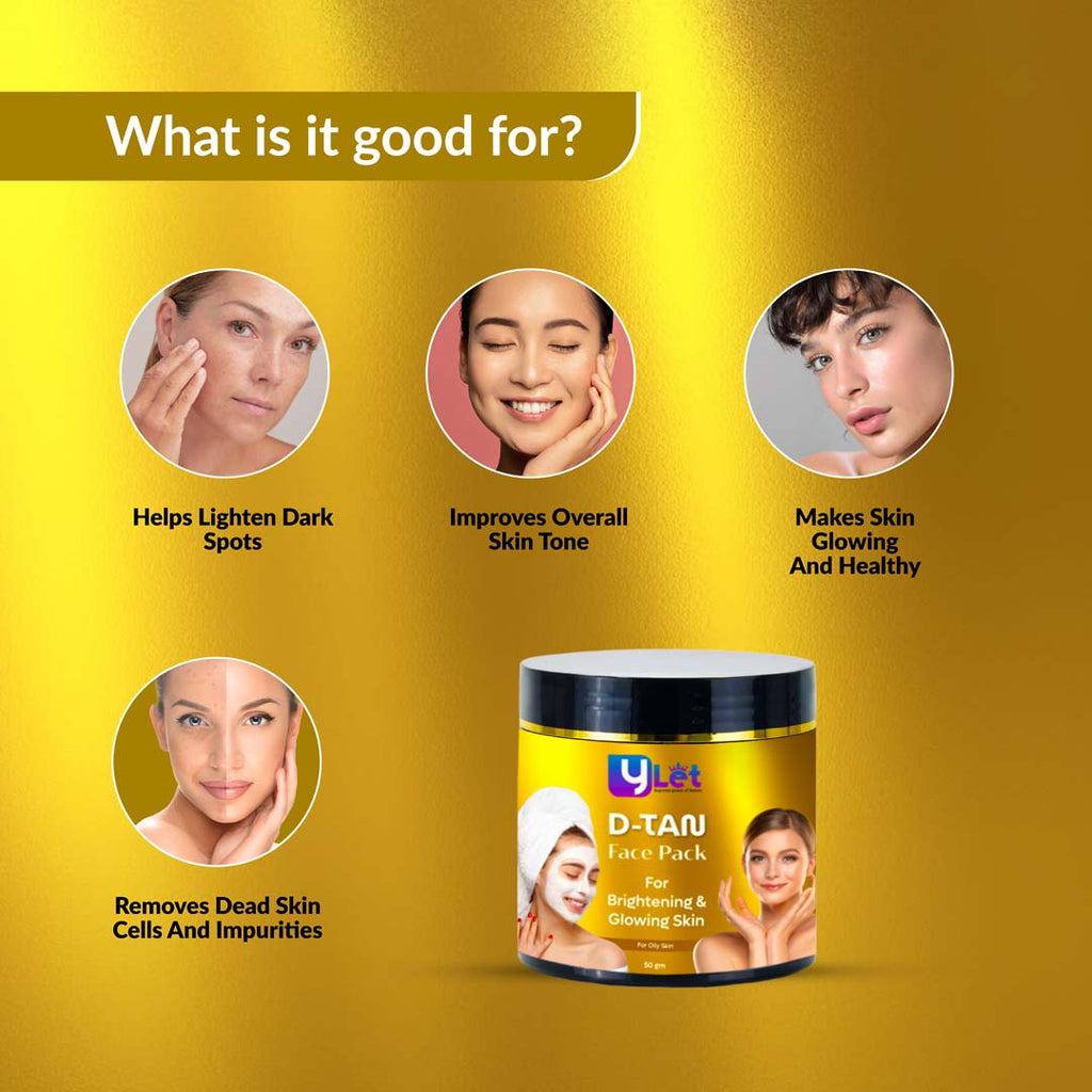 Y-Let D-Tan Face Pack