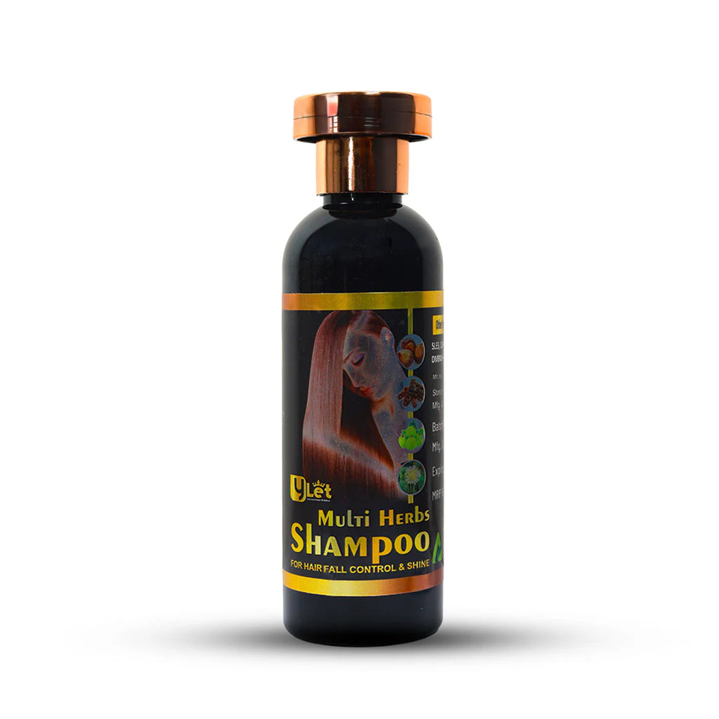 Ylet Multi Herb Organic Anti-Dandruff Shampoo – 100ml