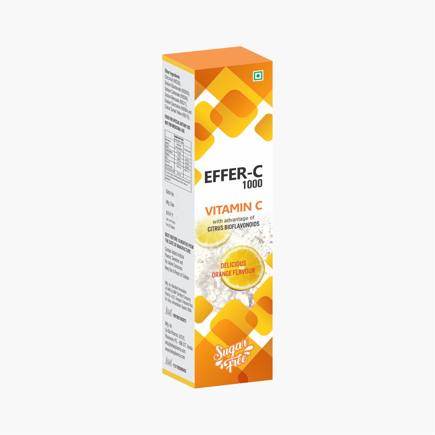 Effer C 1000 Tablets – (Pack of 20)