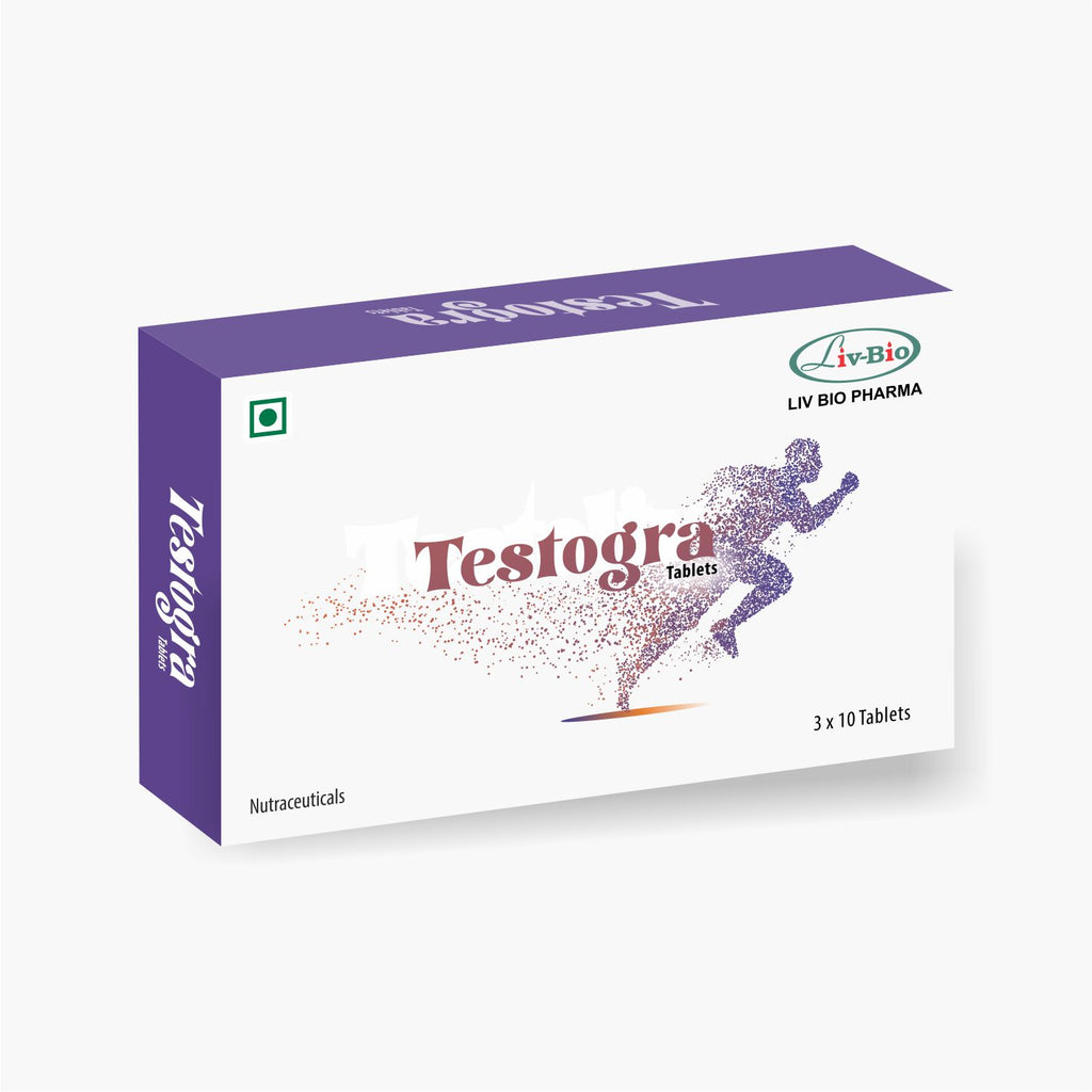 Testogra: Premium Testosterone & Vitality Booster for Men(Pack of 30)